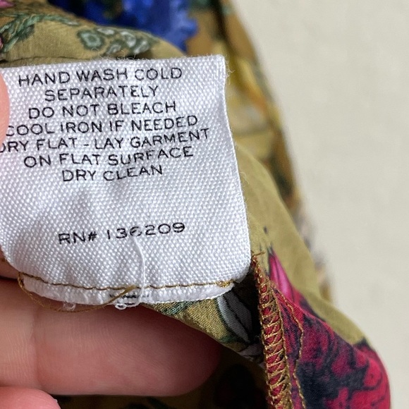 Hatch Maternity Alana Floral Long Sleeve Top Size 0 XS - Picture 6 of 7